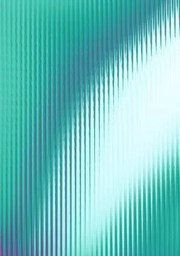 Abstract vertical green lines background with a gradient of teal and white,.. 스톡 일러스트