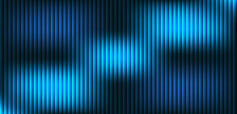 Abstract Vertical Light Pattern with Gradient Intensity on Dark Background Stock Illustration