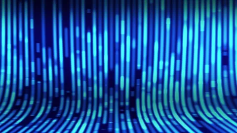 Abstract Vertical Light Trails Curved Stage Background Short Stock Footage 341875968