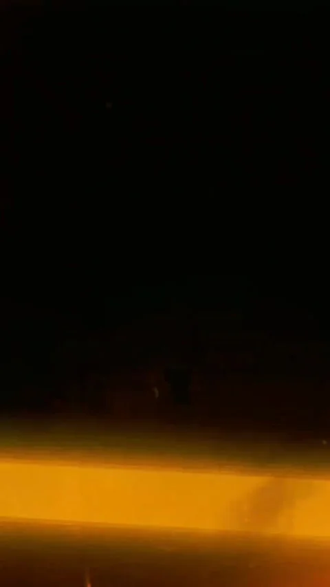 Abstract vertical light transition effect with glowing white streaks on a dark Video stock 347485161