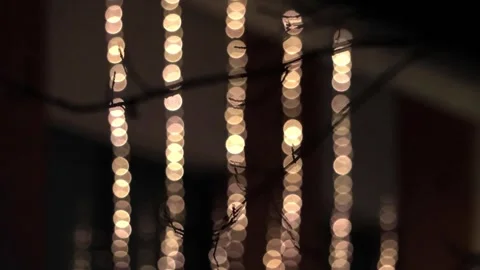 Abstract vertical lights background, christmas  Stock Footage 247467338