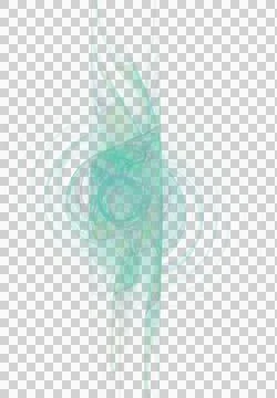 Abstract vertical line drawing in blue tones, isolated element Stock Illustration