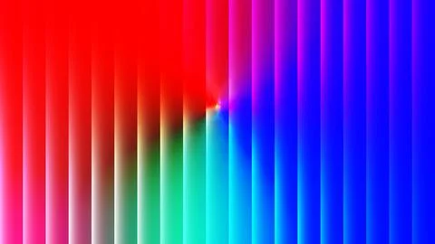 Abstract Vertical Lines Background with Dynamic Red to Blue Gradient Effect Stock Illustration