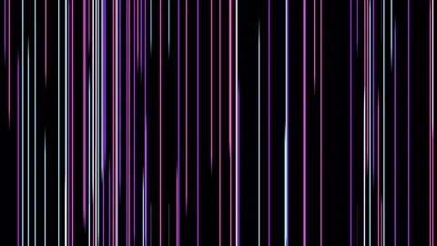 Abstract Vertical Lines Flowing with Color Gradients in Cinematic Motion on.. Stock Footage 342507630