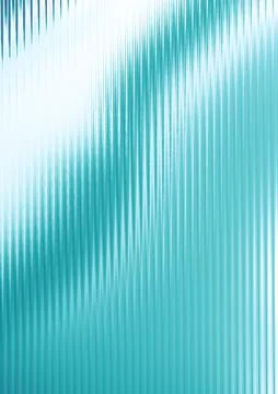 Abstract vertical lines with a gradient of teal and white, creating a dynam.. Stock-Illustration