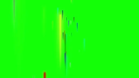 Abstract vertical lines on a solid green background Stock Footage 303697800