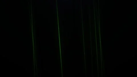 Abstract Vertical Lines with Subtle Green Glow on Black Background. Stock Footage 334515825
