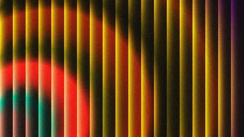 Abstract vertical lines with vibrant blurry colors gradient effect background Stock Illustration