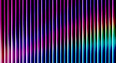 Abstract Vertical Lines: Vibrant Gradient Color Spectrum, Modern Art. Stock Illustration
