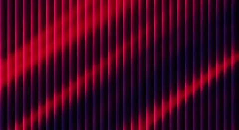 Abstract Vertical Lines with Vibrant Red and Purple Gradient Illumination Stock Illustration