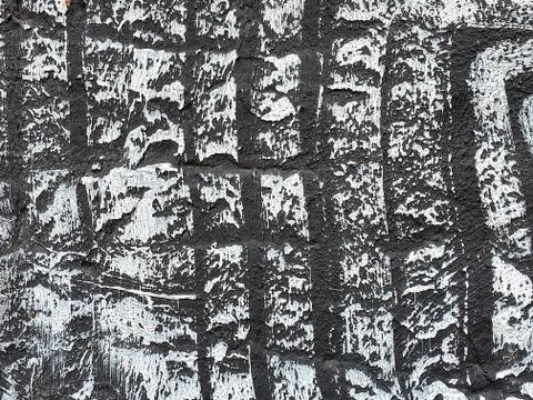 Abstract vertical paint pattern Stock Photos