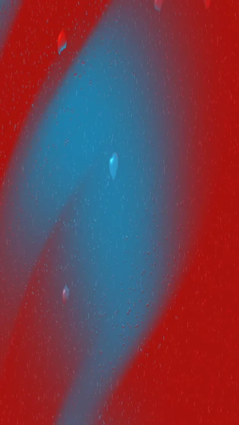 Abstract Vertical Rain Droplets on Red and Blue Gradient Background Stock Footage 344715910