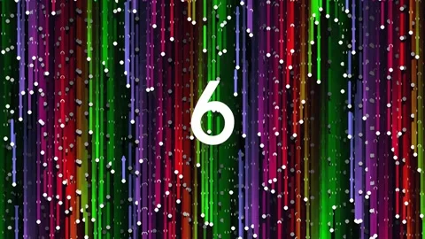 Abstract vertical rain streaks equalizer visualizer background effect Stock Footage 342094859