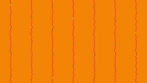 Abstract vertical red zigzag line wipe transition video overlay with transp.. Stock-Footage 344053486