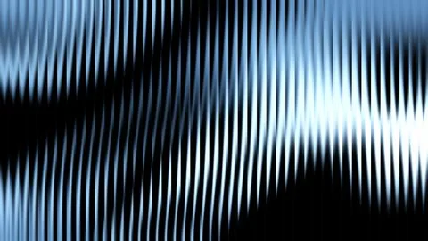 Abstract vertical ribbed glass background in blue and cyan hues with smooth.. Stock Illustration