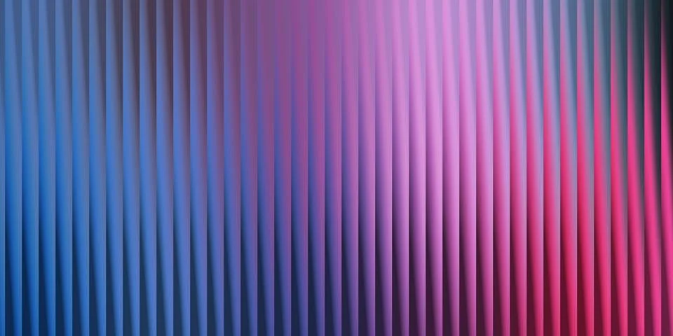 Abstract vertical ribbed texture background with vibrant gradient transitio.. Stock Illustration