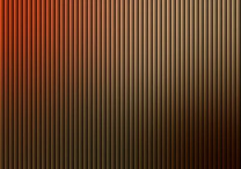 Abstract vertical ribbed texture with warm gradient hues Stock Illustration