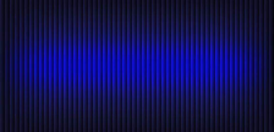 Abstract Vertical Stripe Pattern with Central Glow and Optical Depth Illusion 库存插图