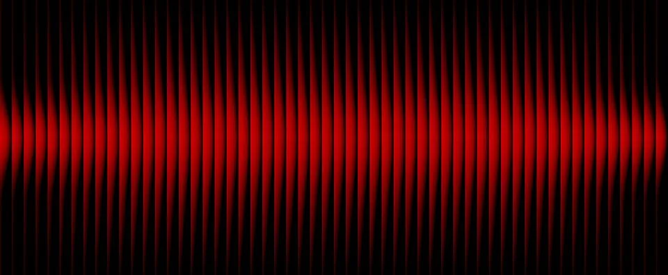 Abstract Vertical Stripe Pattern with Gradient Glow and Symmetrical Vibrati.. Stock Illustration