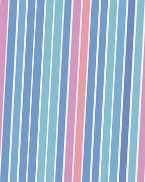 Abstract vertical striped pattern with pastel blue and pink tones creates a.. Illustrazione stock