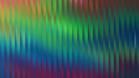 Abstract Vertical Striped Rainbow Chroma Gradient Background Loop Stock Footage 317688380