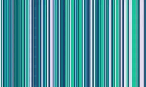 Abstract vertical stripes background in cool teal, blue, and green hues.  Per Stock Illustration