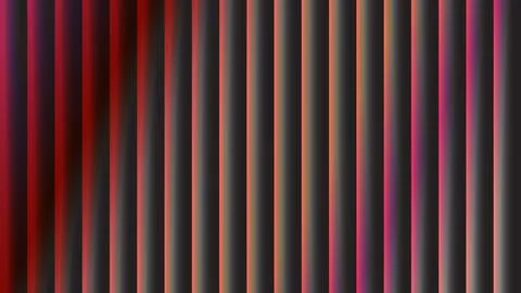 Abstract Vertical Stripes Background with Red Pink Gray Gradient Colors Stock Illustration