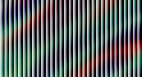 Abstract Vertical Stripes: Gradient Hues of Green, Red, and Blue Illustrazione stock