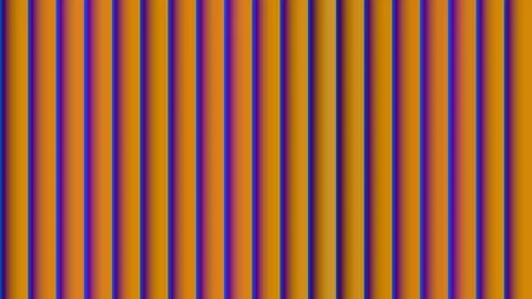 Abstract Vertical Stripes with Orange and Purple Gradient Striking Background Stock Illustration