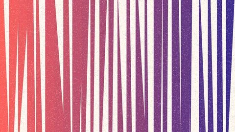 Abstract vertical stripes pattern with red purple white blue gradient drips Stock Illustration