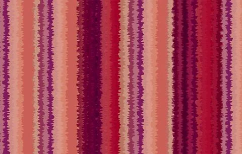 Abstract Vertical Stripes Pattern in Warm Pink Red and Purple Tones for Bac.. Stock Illustration