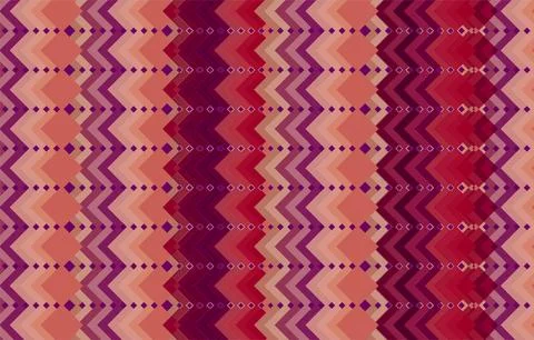 Abstract Vertical Stripes Pattern in Warm Pink Red and Purple Tones for Bac.. Stock Illustration