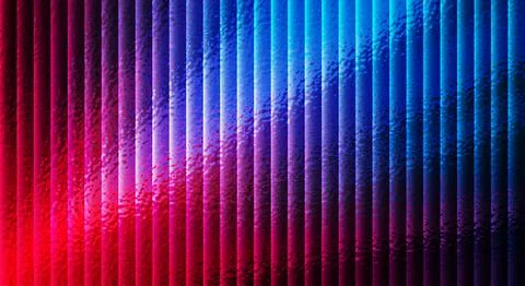 Abstract Vertical Stripes: Red-Blue Gradient, Textured, Modern, Artistic De.. Stock Illustration