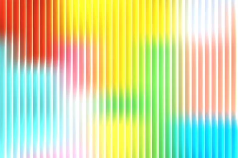 Abstract vertical stripes with soft color gradients of red yellow green Stock Illustration