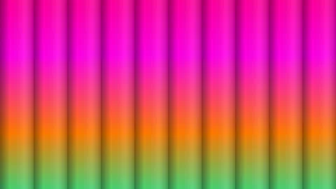 Abstract vertical stripes with vibrant pink and green gradient Stock Illustration