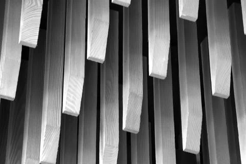 Abstract Vertical Wooden Panel Pattern for Modern Interior Design 写真素材