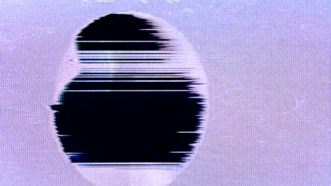 Abstract VHS Digital Animation. Stock Footage 161682646
