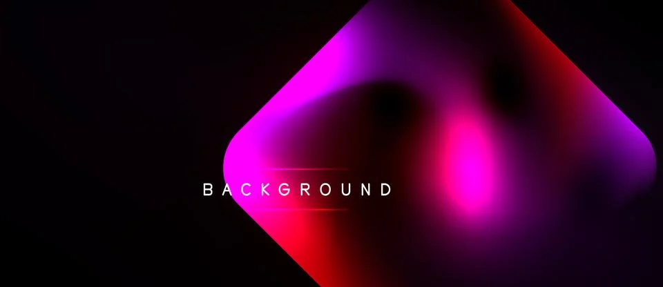 Abstract vibrant background. Gradient colors blend, creating dynamic visual Stockillustratie