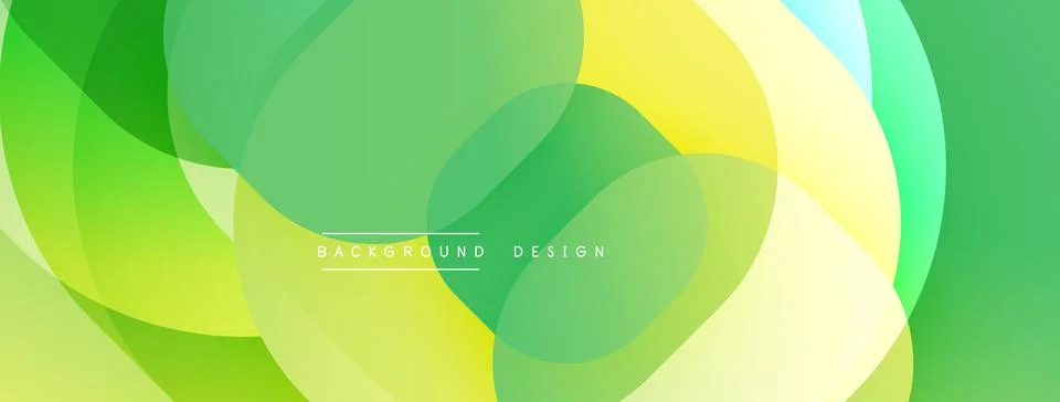 Abstract vibrant background. Overlapping circles create dynamic gradient effect. イラスト素材
