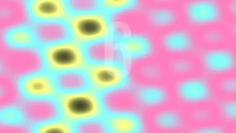 Abstract vibrant background pattern with neon pink and cyan digital numeral.. Stock Footage 342095292