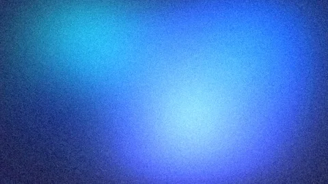 Abstract Vibrant Blue and Cyan Gradient Video Background with Grainy Texture Stock Footage 343878464