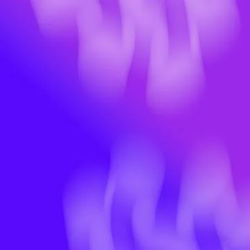 Abstract Vibrant Blue and Violet Fluid Wave Background Stock Illustration