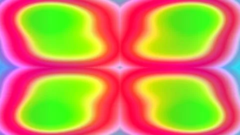 Abstract vibrant blue green gradient background loop for modern digital displ Stock Footage 339339687