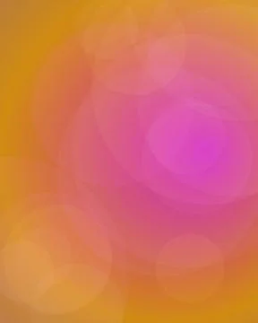 Abstract Vibrant Bokeh Mesh Background with Pink and Orange Gradient Stock Illustration