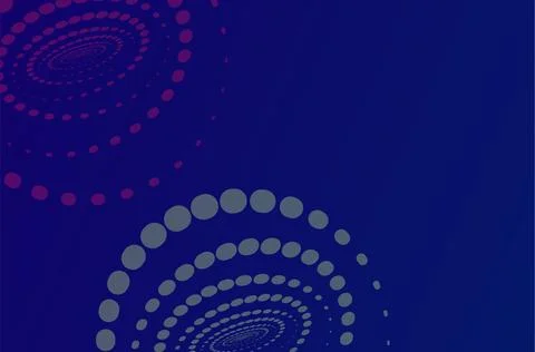 Abstract vibrant circles pattern with gradient colors background 스톡 사진