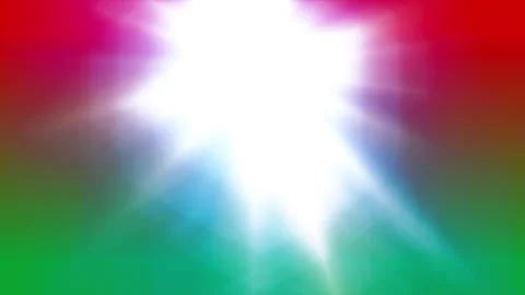 Abstract vibrant colorful background with bright light rays 動画素材 338301997