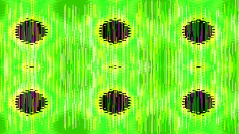 Abstract vibrant digital pattern with purple and pink psychedelic wavy lines Stock Footage 336880637