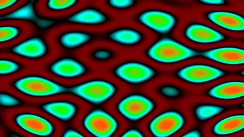 Abstract vibrant fluid gradient background: mesmerizing ripple patterns of .. Stock Footage 342160167