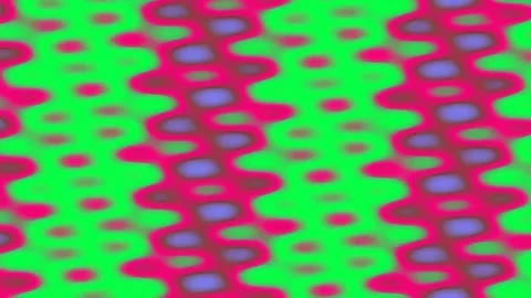 Abstract vibrant fluid pattern background, flowing red and blue waves motio.. Stock Footage 341055573