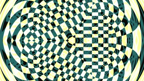 Abstract vibrant geometric spiral pattern background for design and art Stock Footage 339331164